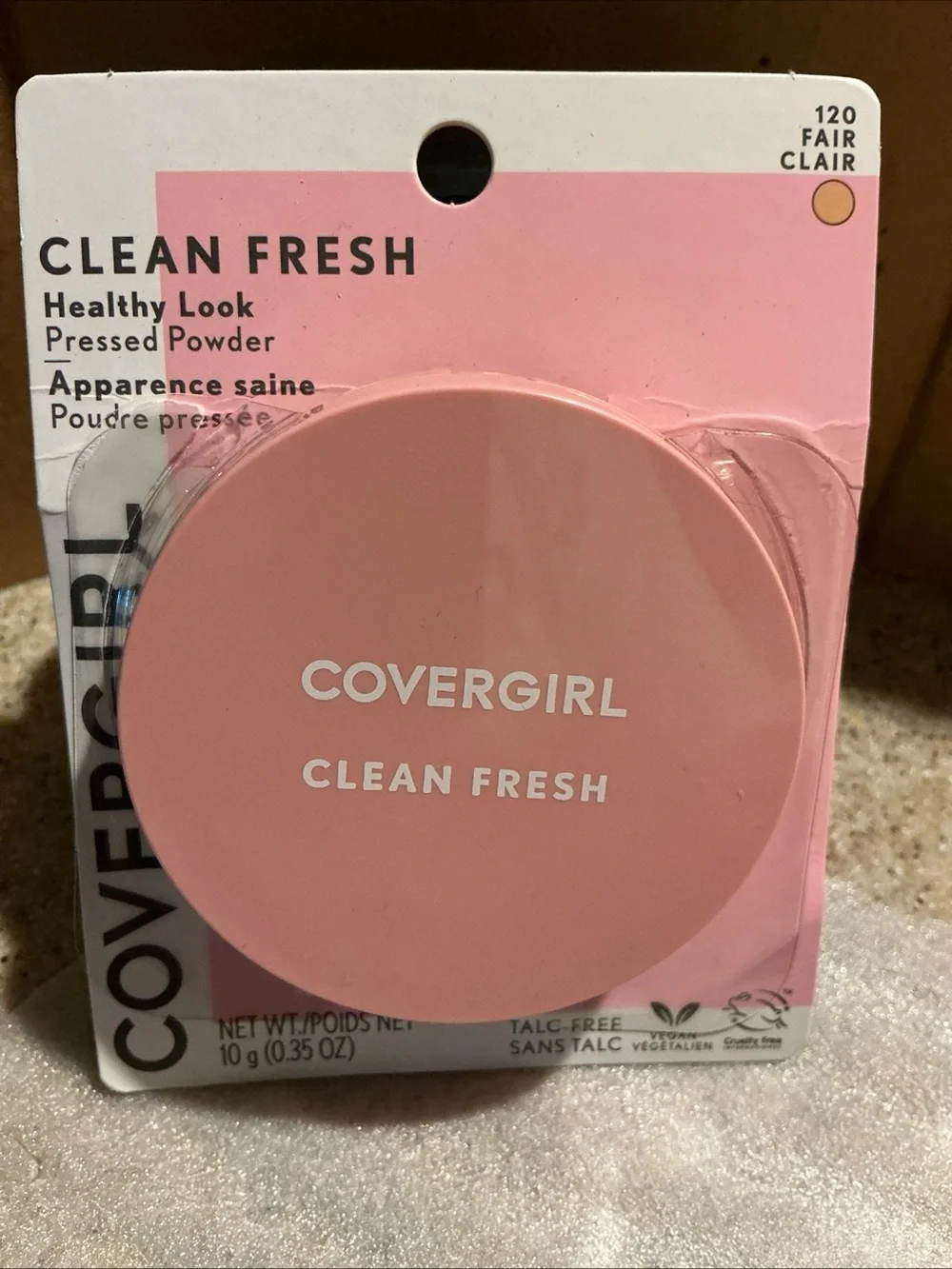 Covergirl Clean Fresh Healthy Look Pressed Powder #120 Fair